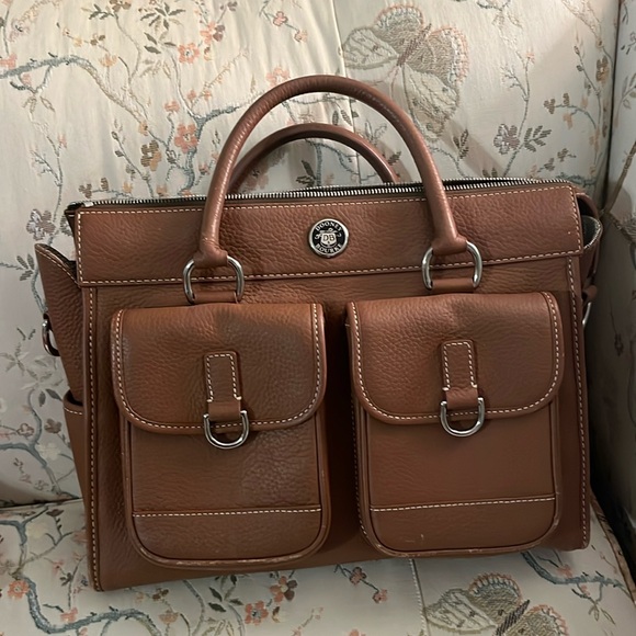 Dooney & Bourke Handbags - dooney & bourke brown purse with two front pockets